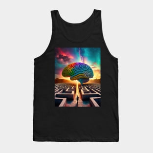 brain maze Tank Top